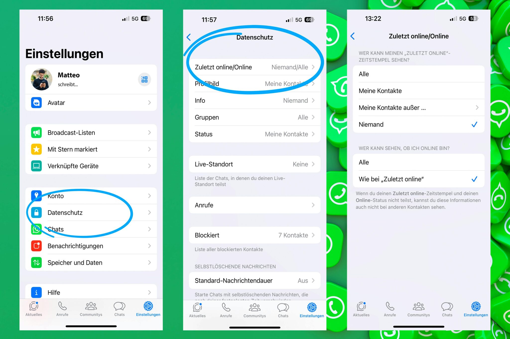 Whatsapp Wer Schaut Ob Ich Online Bin Online-Status: WhatsApp: diese neue Funktion solltest du jetzt